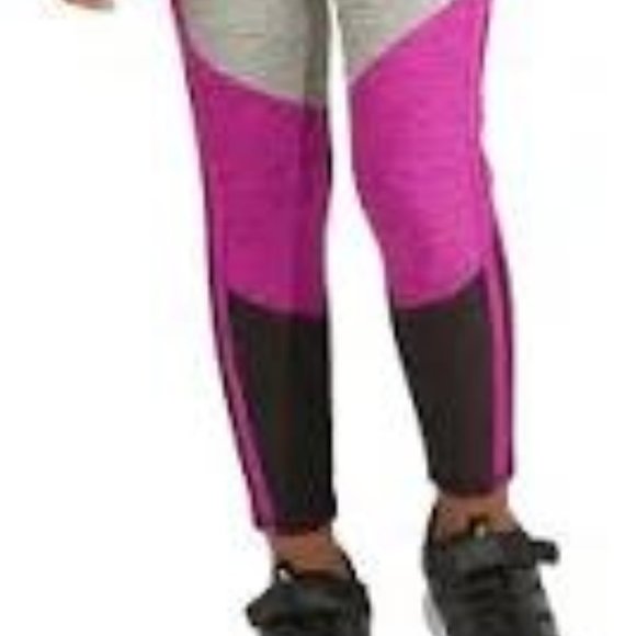 NWT adidas Girls' Colorblock Tights - Picture 2 of 4
